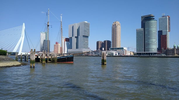 View towards "Manhattan aan de Maas"